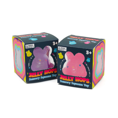 Mochi Rabbit Squishy Toys Mini Kawaii Fidget Toys Gift for Easter Basket Stuffers Egg Fillers