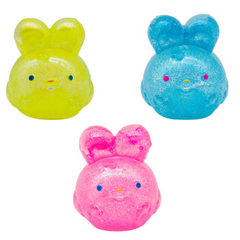 Mochi Rabbit Squishy Toys Mini Kawaii Fidget Toys Gift for Easter Basket Stuffers Egg Fillers
