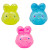 Mochi Rabbit Squishy Toys Mini Kawaii Fidget Toys Gift for Easter Basket Stuffers Egg Fillers