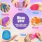 Soft Sensory Squeeze Stress Ball Textured Fidget Toys for Kids Adults Anxiety Relief Party Gifts
