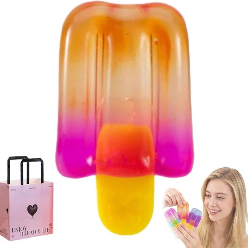 Mochi Iced stick Squishy Toys Mini Kawaii Fidget Toys Gift for Easter Basket Stuffers Egg Fillers