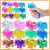 Unicorn horse Soft stress-relieving toy in the shape of a bubble bead absorbent bead fruit gel