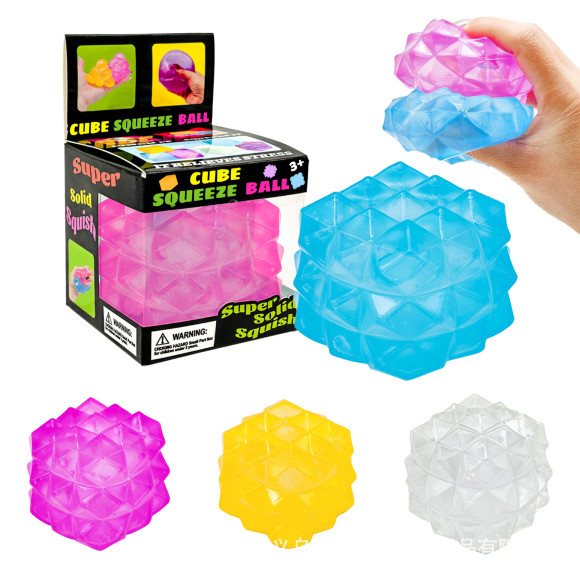 5.5cm Fidget Toy Sensory Squeeze Toys Slow Rising Squishy Cube Anxiety Stress Relief for gifts