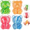 Bear-shaped stress relief toy textured maltose venting toy for kids party birthday holiday gift