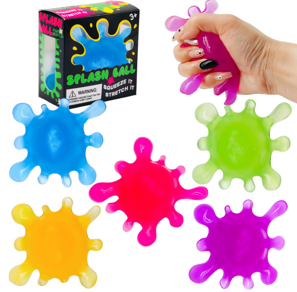 Gummy Water splashes Virus Sugar Maltose Stress Ball Toy Designs Anxiety Relief Focus Toy