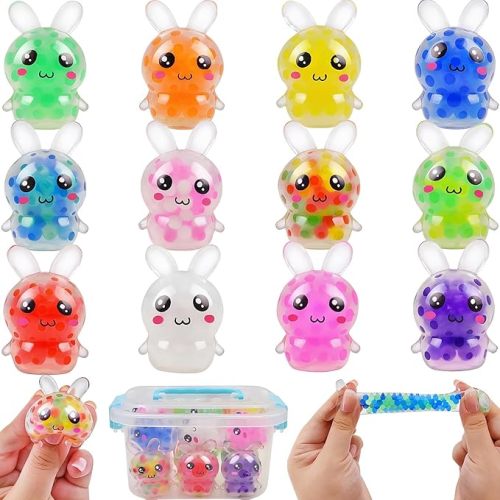 Rabbit-shaped water-absorbing stress ball beads pressure-reducing relief toys party gift