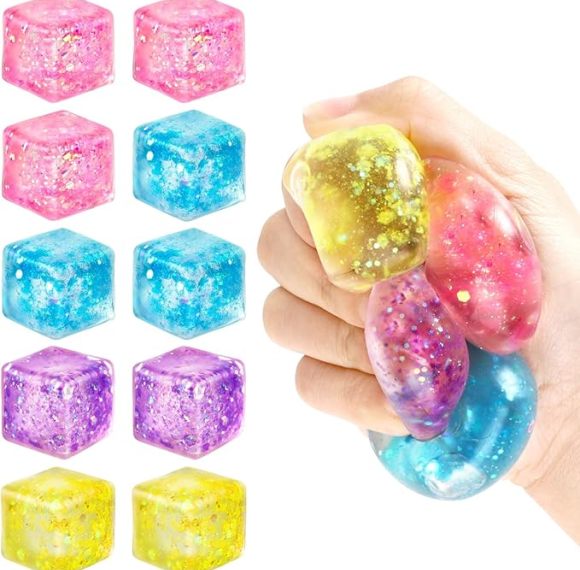 3.5cm Fidget Toy Stress Sensory Squeeze Toys Slow Rising Squishy Cube Anxiety Stress Relief for gift