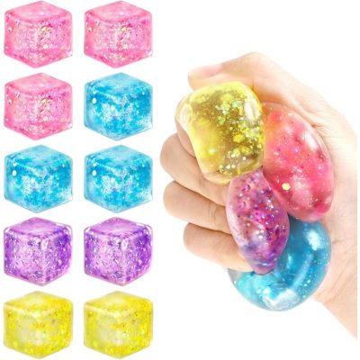 3.5cm Fidget Toy Stress Sensory Squeeze Toys Slow Rising Squishy Cube Anxiety Stress Relief for gift