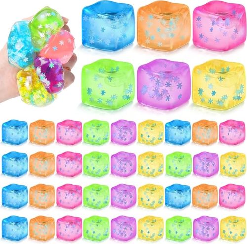 3.5cm Fidget Toy Stress Sensory Squeeze Toys Slow Rising Squishy Cube Anxiety Stress Relief for gift