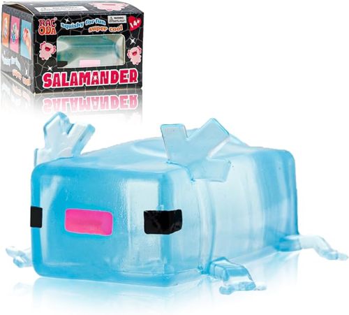 Salamander Stress Balls for Adults Stretchy Fidget Toy Fake Sea Animal Squeeze Balls Gift fit ADHD