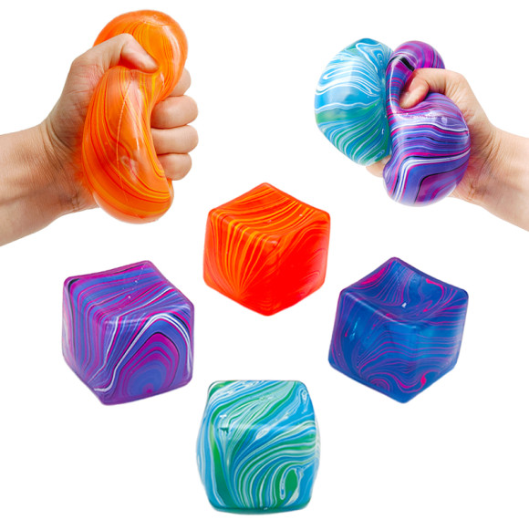 Cube Squeeze moltose Balls Squishy Toys for Kids Fidget Toy fit for ADHD