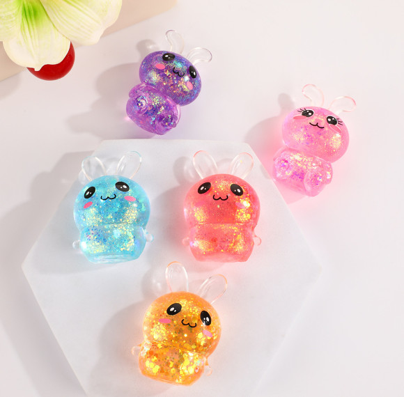 Squeeze the rabbit Maltose Toys for Kids Fidget Toy fit for ADHD