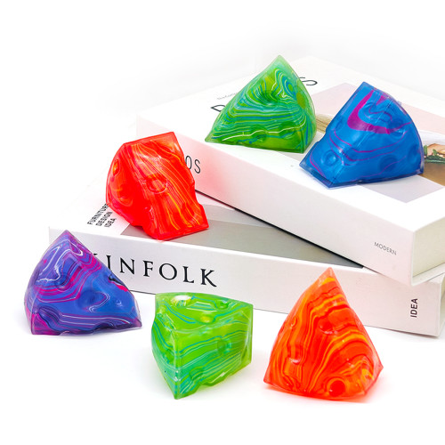 Colorful Cheese stress reduction stress relief children's and adult toys gifts