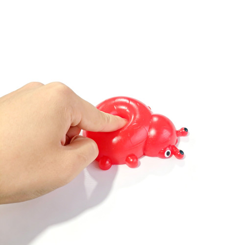 TPR |ladybug shaped |stress-reducing |pressure-relieving toys| soft texture| for hand exercises| ADHD