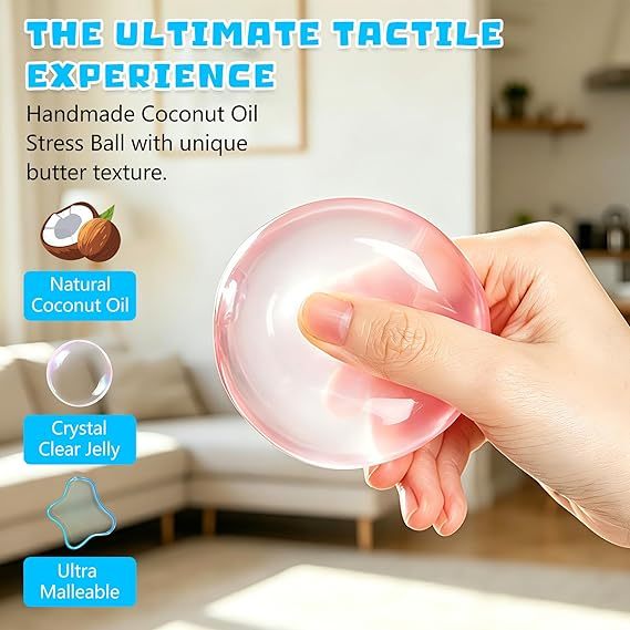 coconut oil patterns | coconut oil stress toys | stress relief toys | children's adult gifts