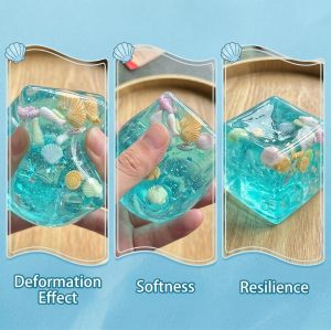 Ocean Shells Ice  patterns |  Stress  Cube toys | stress relief toys | children's adult gifts