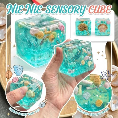 Ocean Shells Ice  patterns |  Stress  Cube toys | stress relief toys | children's adult gifts