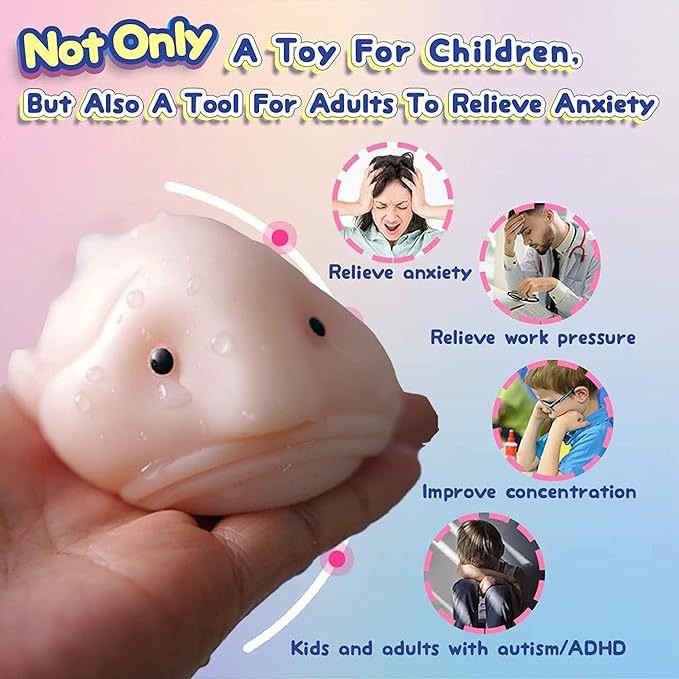  Blobfish ugly patterns stress toys