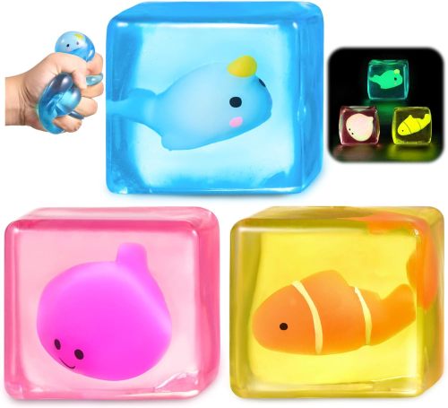 Glow in The Dark Sensory Toys | Stress  Cube toys | stress relief toys | children's adult gifts