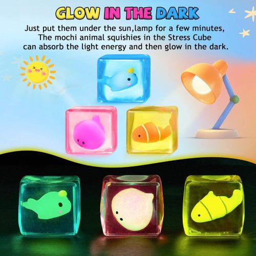Glow in The Dark Sensory Toys | Stress  Cube toys | stress relief toys | children's adult gifts