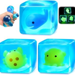 Glow in The Dark Sensory Toys | Stress  Cube toys | stress relief toys | children's adult gifts