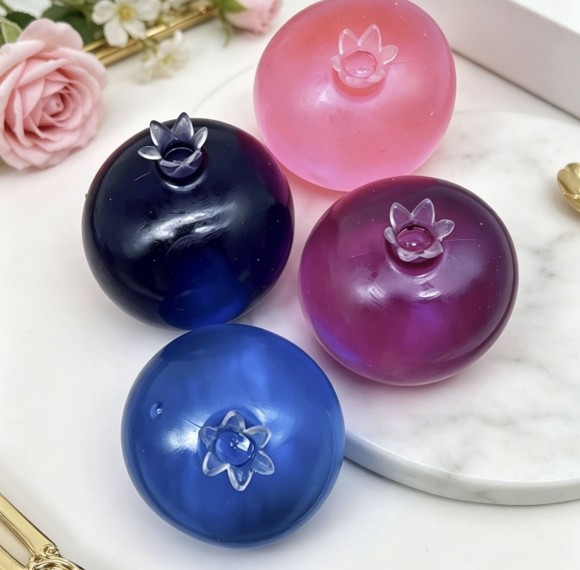 Single blueberry shape | Stress ball toys |maltose fidget toys | stress relief toys | children's adult gifts