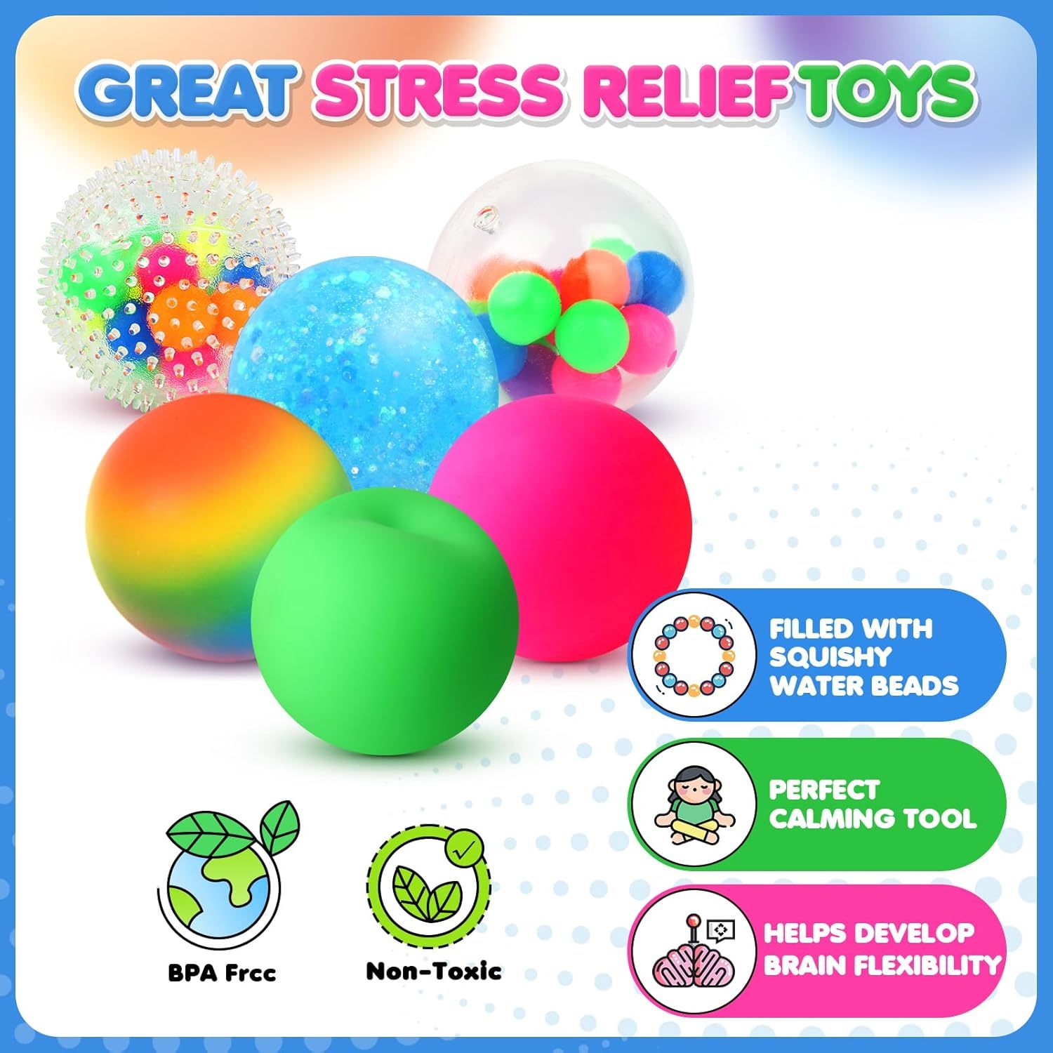 Stress Balls Fidget Sensory Toys