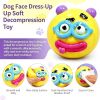 Cute Easy Squeezy Funny Face Squishy Stress Balls |four fidget toys | stress relief toys | children's adult gifts