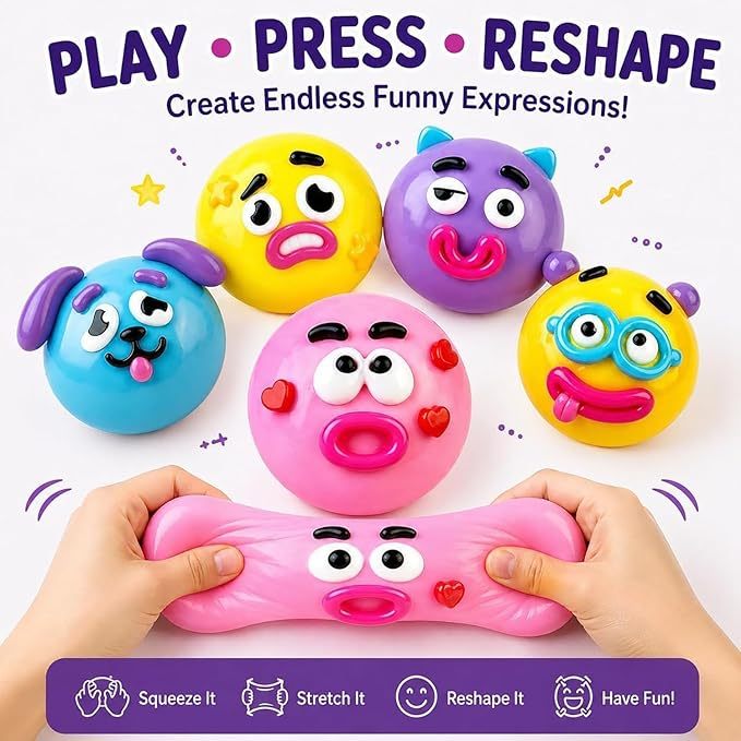 Funny Face Squishy toy
