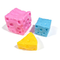 plastic cheese |  Stress  cube toys |stress relief toys | children's adult gifts