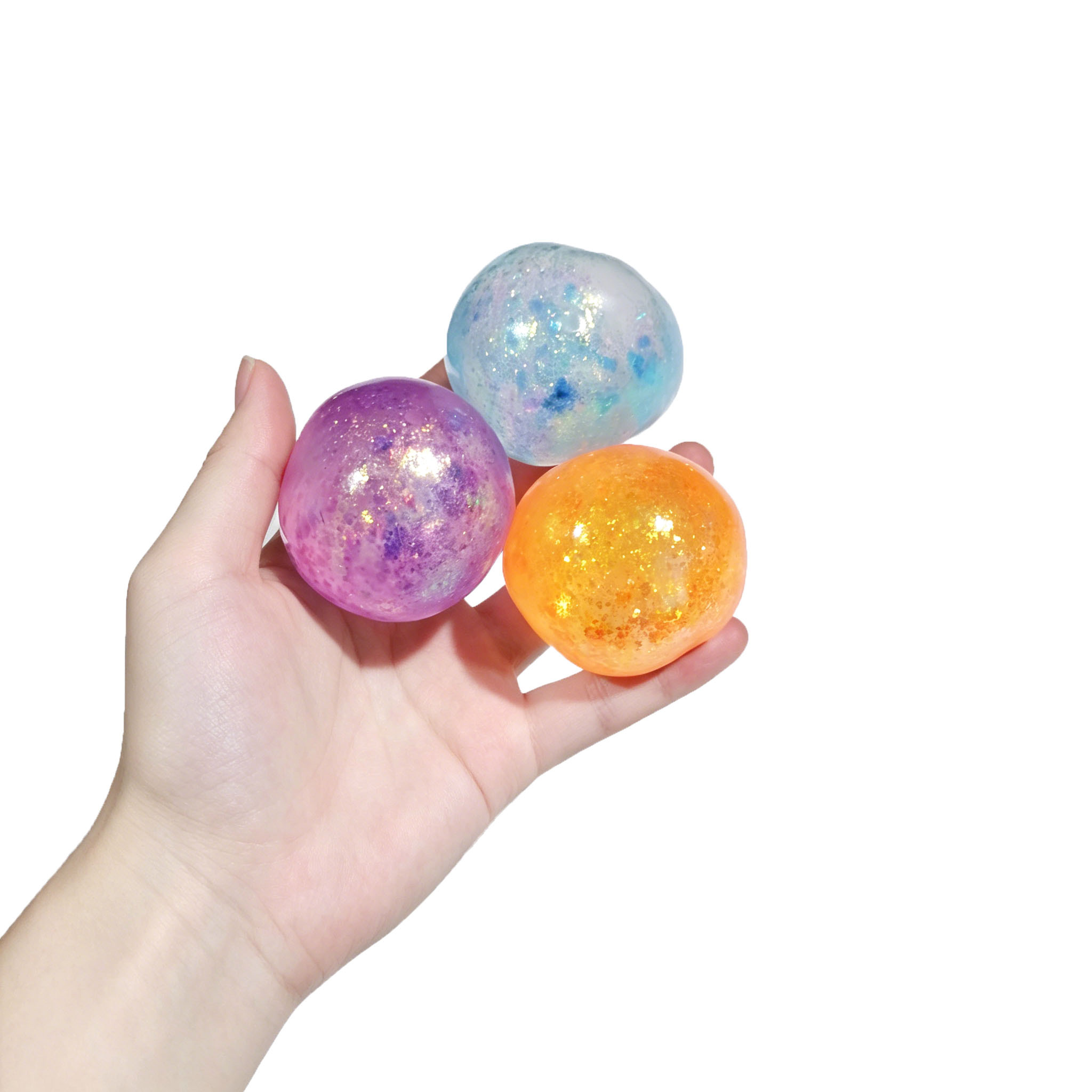 Glitter ball toys