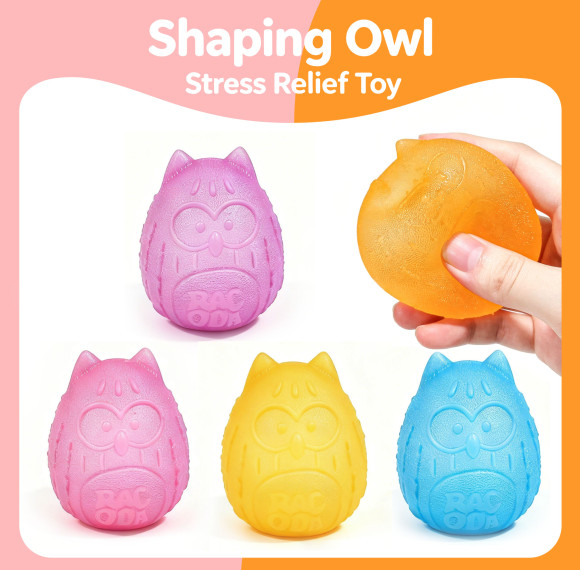shaping owl|  Stress  ball toys |stress relief toys | children's adult gifts
