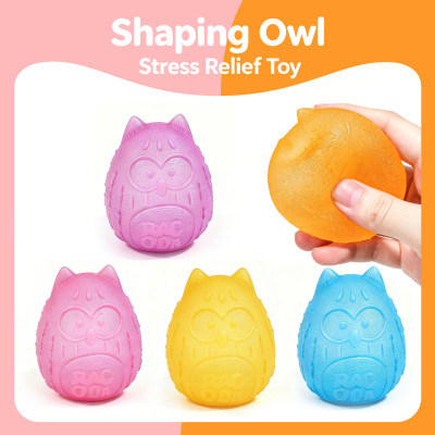 shaping owl|  Stress  ball toys |stress relief toys | children's adult gifts