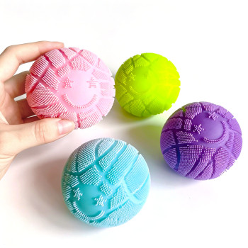 Smiley Fuzzy Ball |Stress  ball toys|stress relief toys