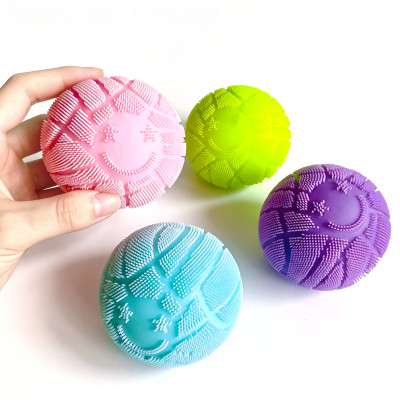 Smiley Fuzzy Ball |Stress  ball toys|stress relief toys
