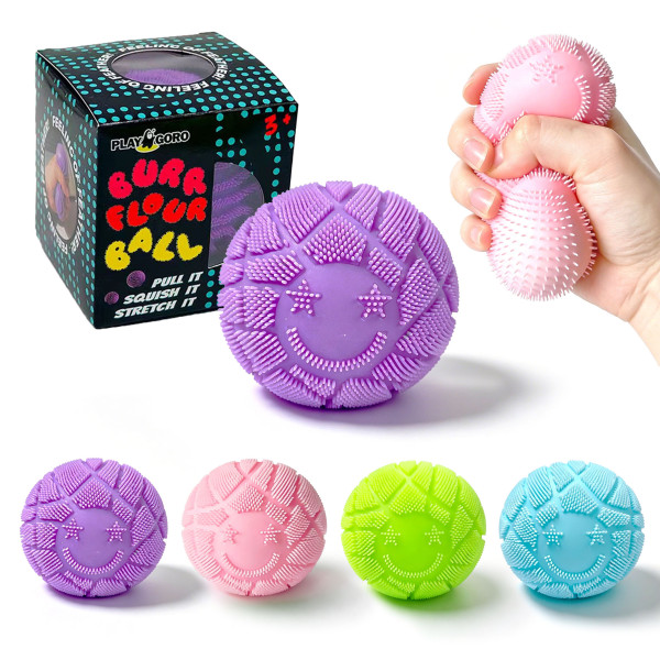 Smiley Fuzzy Ball |Stress ball toys|stress relief toys