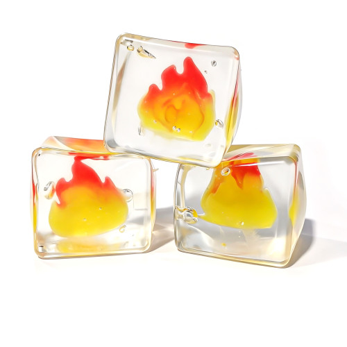 Flame Cube Squishy |Stress  ball toys|stress relief toys