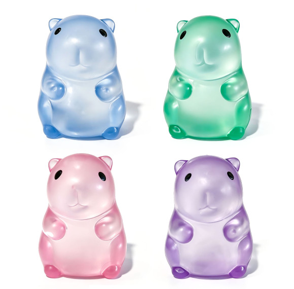 Four Colors Capybara Squishy |Stress  ball toys|stress relief toys