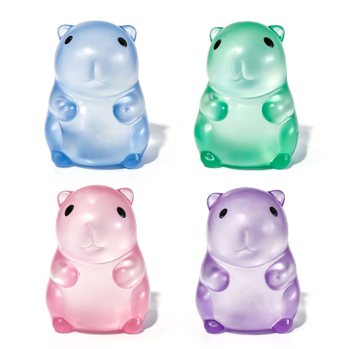 Four Colors Capybara Squishy |Stress  ball toys|stress relief toys