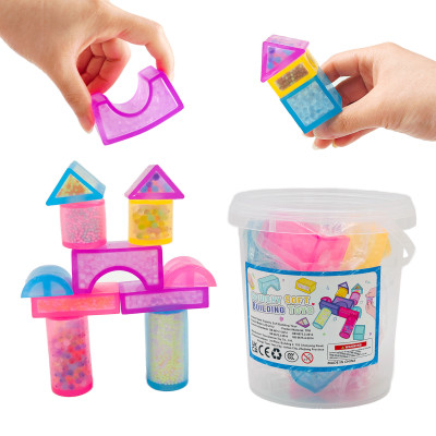 TPR Squishy Stack Blocks Anxiety Relief Kids Montessori Toy|Stress  ball toys|stress relief toys