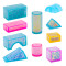 Kids Sensory Squishy Building Fidget Blocks|Stress ball toys|stress relief toys