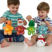 Christmas Glitter Squishy Toy Perfect Holiday Gift |Stress  ball toys|stress relief toys