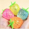 Glitter Strawberry Squishy Toy |Stress  ball toys|stress relief toys