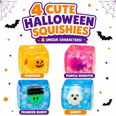 Halloween Glow Cube Slow Rebound Squishy |Stress  ball toys|stress relief toys