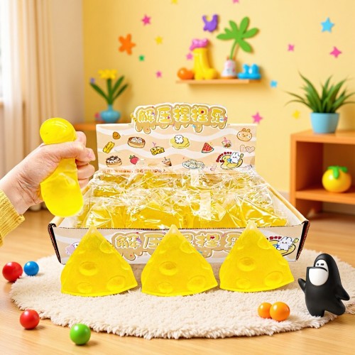 Cheese Maltose Squishy Squeeze Toy|Stress ball toys|stress relief toys
