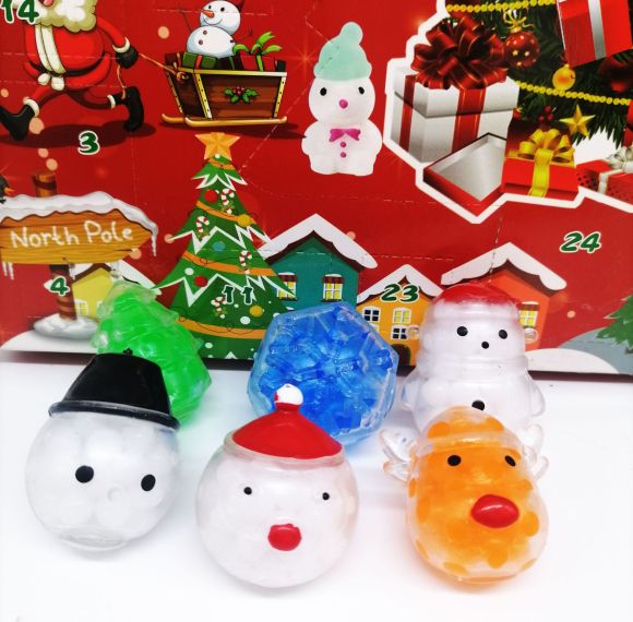 Christmas Water Bead Squishy Squeeze Toy|Stress  ball toys|stress relief toys