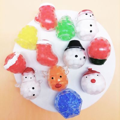 Christmas Water Bead Squishy Squeeze Toy|Stress  ball toys|stress relief toys