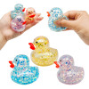 Heart Glitter Rubber Duck Squishy Fidget Toy|Stress  ball toys|stress relief toys