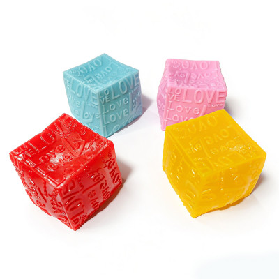 Valentine Heart Square Maltose Squishy Toy|Stress  ball toys|stress relief toys