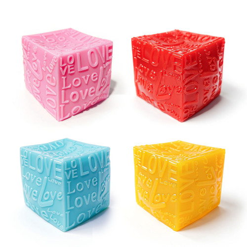 Valentine Heart Square Maltose Squishy Toy|Stress ball toys|stress relief toys